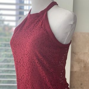 Brand new, unworn Abercrombie red halter top